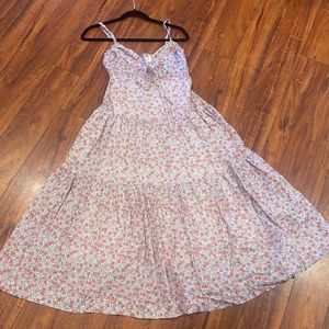 NWOT Rebecca Taylor floral Midi Dress!